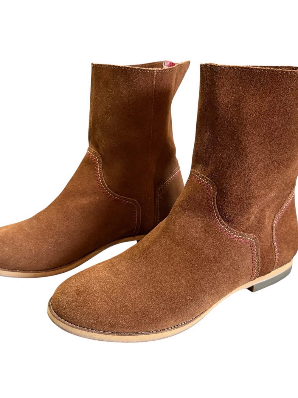 Reef Low Desert Ankle Boots Women’s 9 Brown Suede Boho Indie Southwestern Slouch
